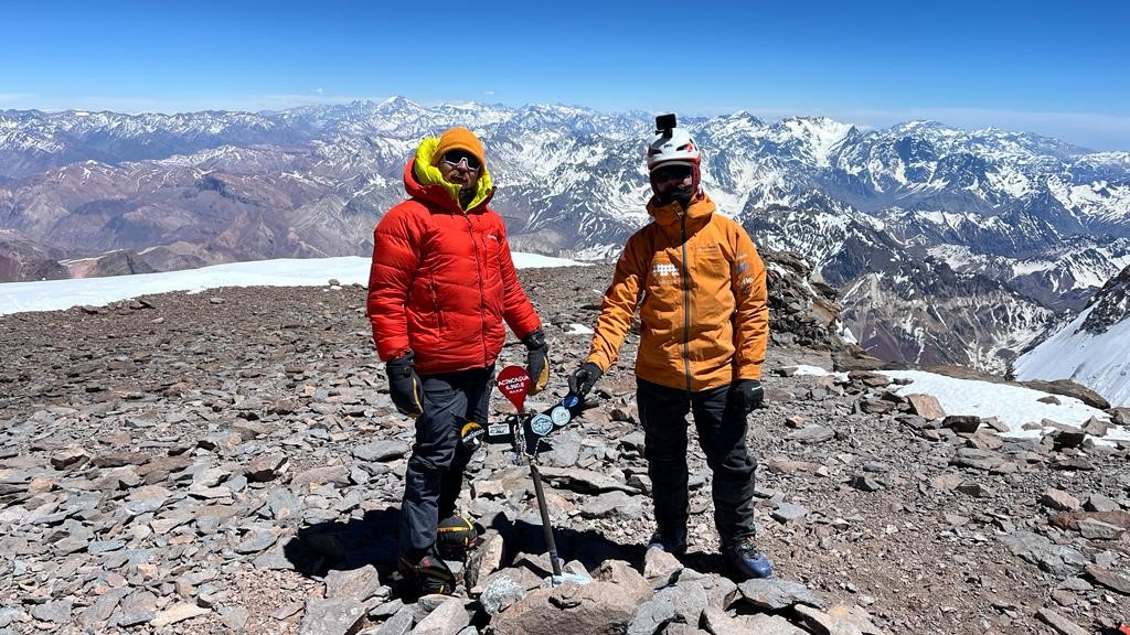 Summiting Aconcagua Oco Technology